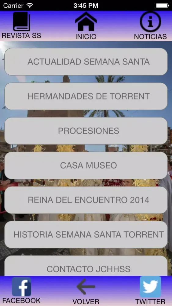 Captures d'écran de Semana Santa de Torrent
