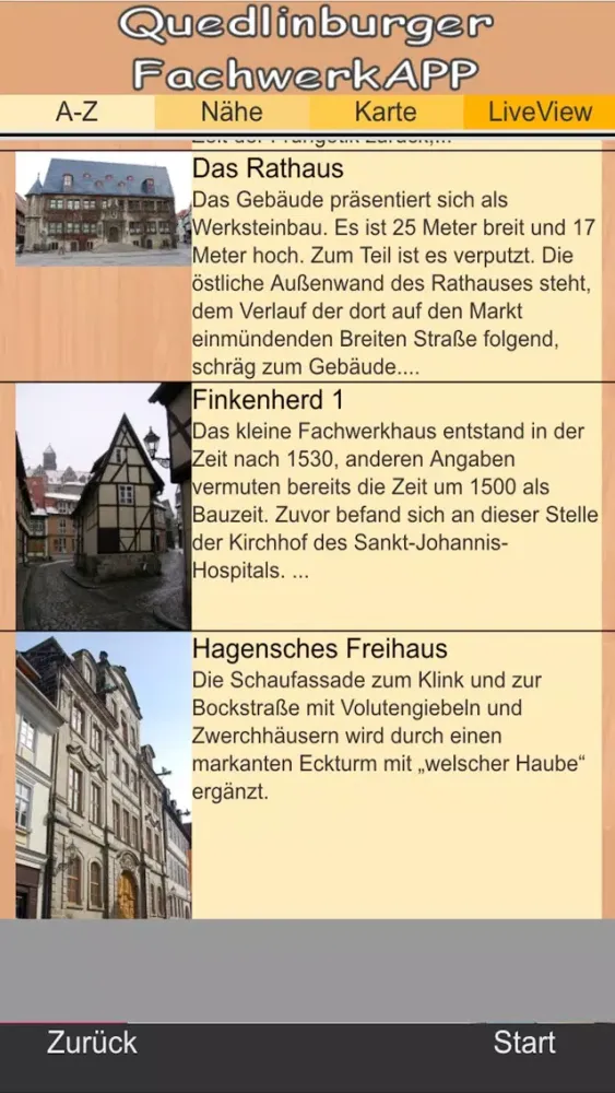 Quedlinburger FachwerkAPP - Das Welterbe City-Guide স্ক্রিনশট