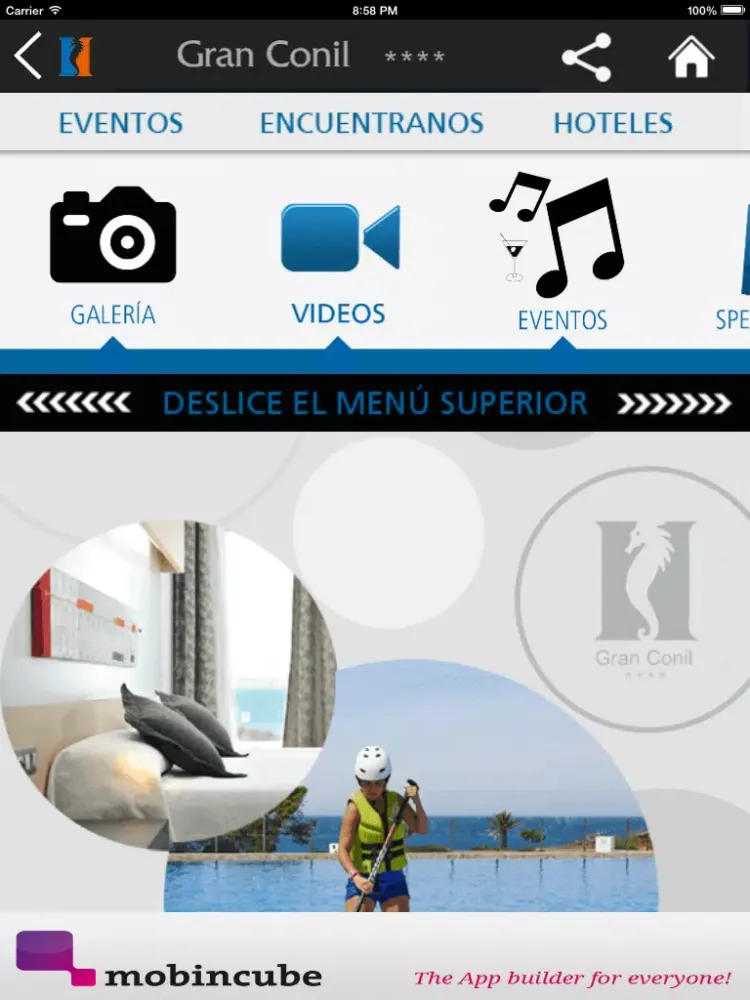 Hipotels Gran Conil iPad  Screenshots