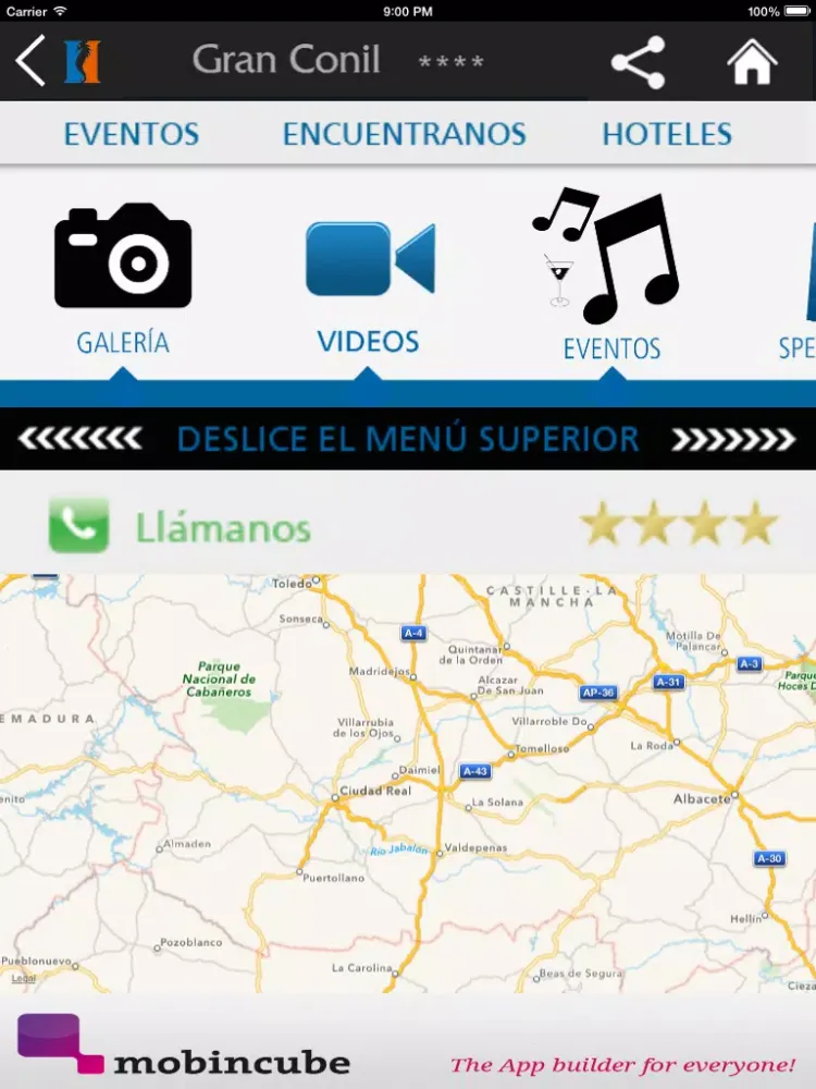 Hipotels Gran Conil iPad  Screenshots