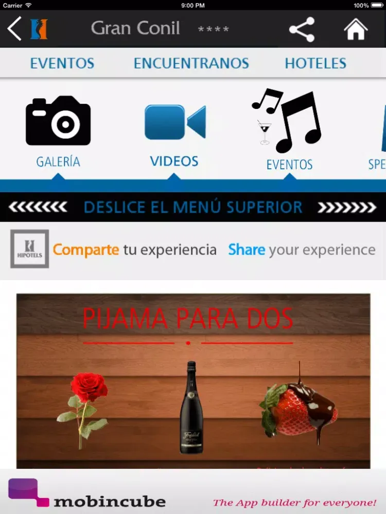Hipotels Gran Conil iPad  Screenshots