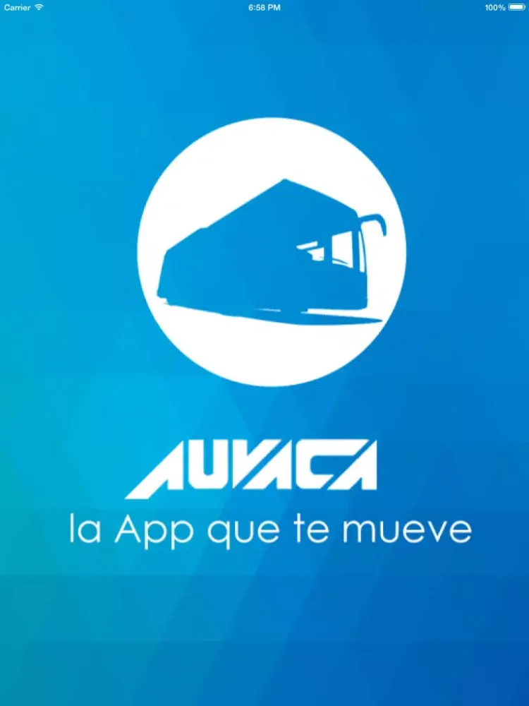 Auvaca - la app que te mueve iPad 应用截图