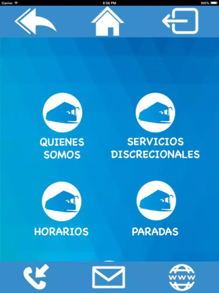 Auvaca - la app que te mueve iPad 应用截图
