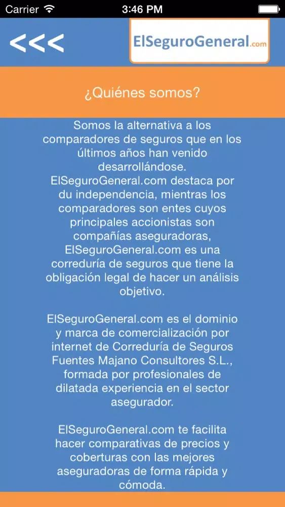 ElSeguroGeneral.com Screenshots