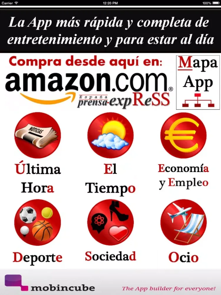 Zrzuty ekranu Prensa Express iPad 