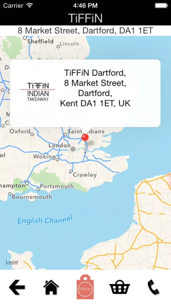 Скриншоты TiFFiN Dartford - Indian Takeaway UK