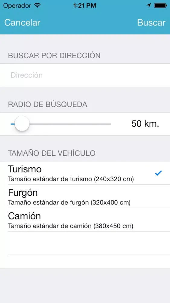 Capturas de pantalla de WePark
