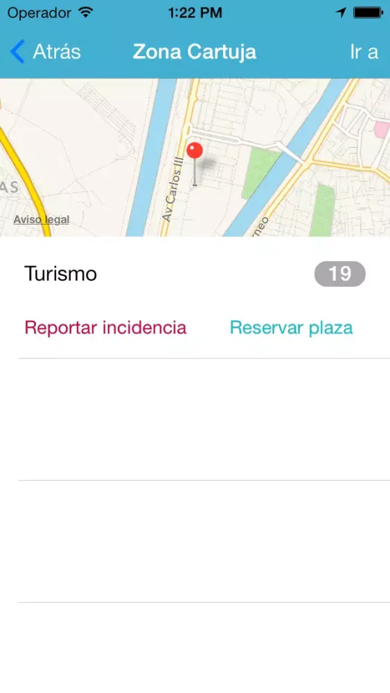 Capturas de pantalla de WePark