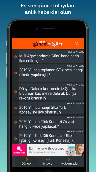 KPSS 2023 Güncel Bilgiler Soru स्क्रीनशॉट