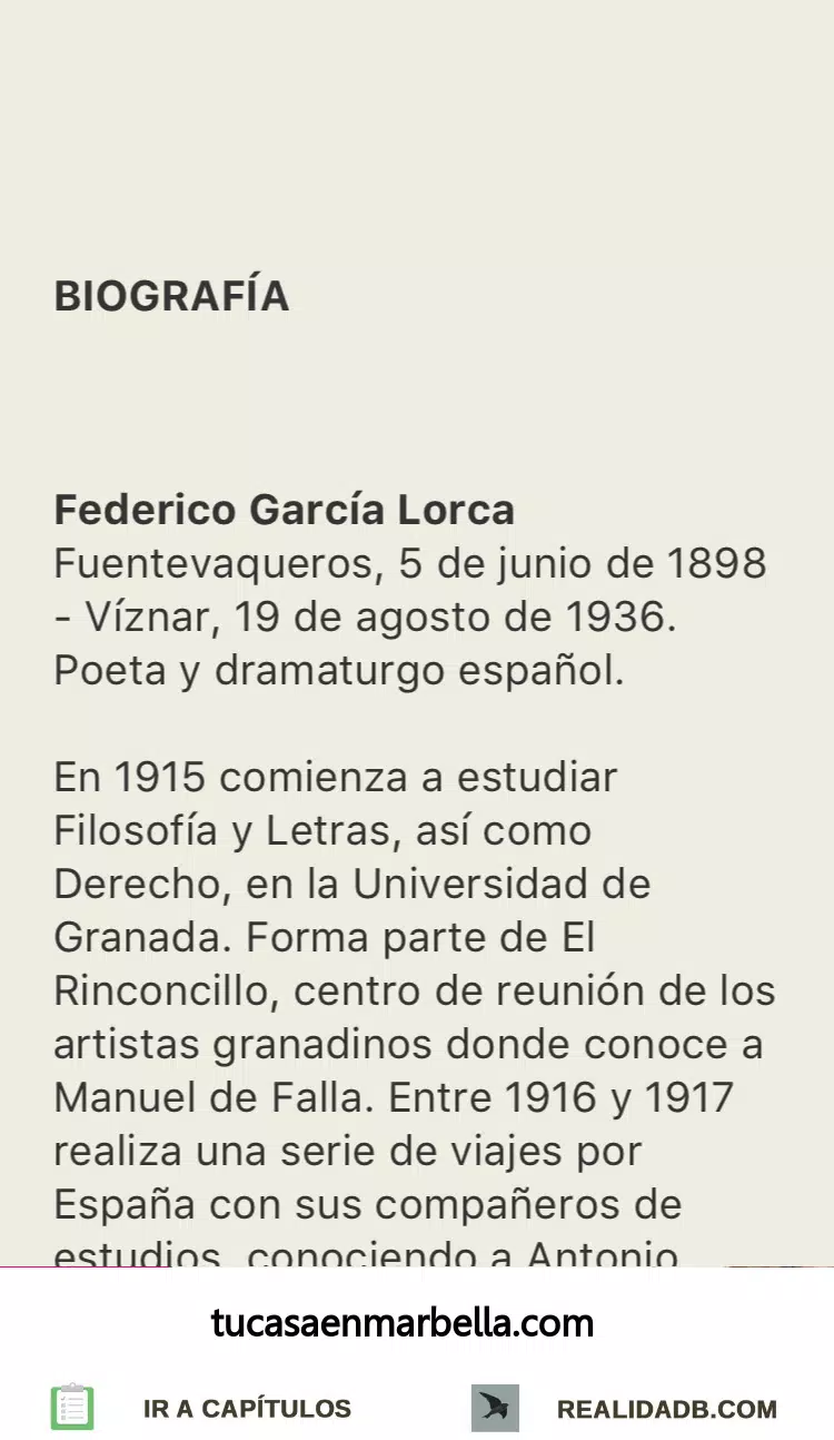 POETA EN NUEVA YORK - FG LORCA Screenshots