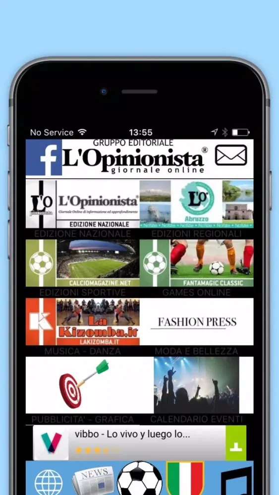 Capturas de pantalla de L'Opinionista Giornale Online - Notizie Italia