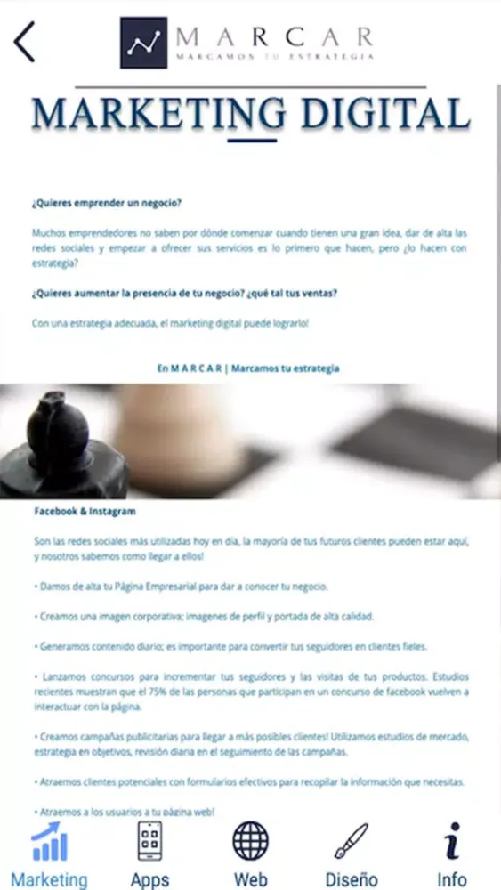 MARCAR - Marketing Apps Web应用截图