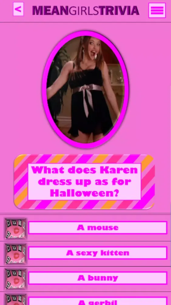 Captures d'écran de Mean Girls Trivia
