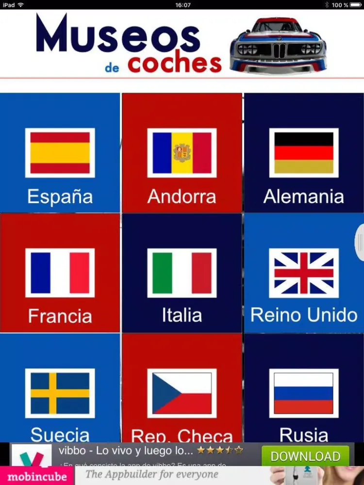 Скриншоты Museos de coches iPad 