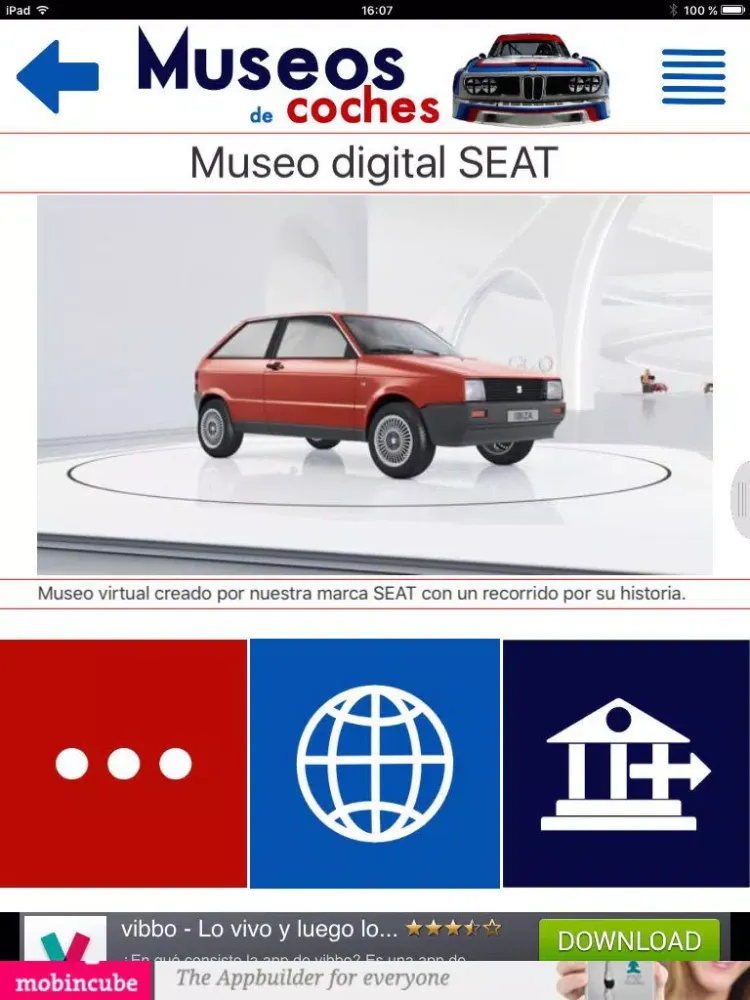 Скриншоты Museos de coches iPad 