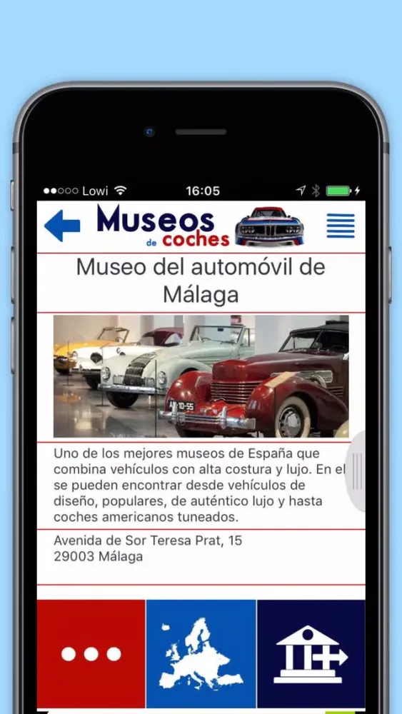Скриншоты Museos de coches
