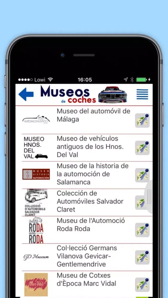Скриншоты Museos de coches