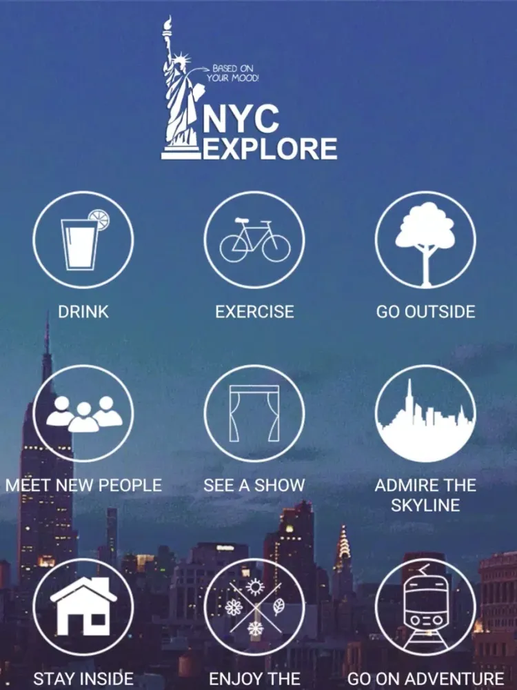 NYC Explore: Based on Mood! iPad  스크린샷