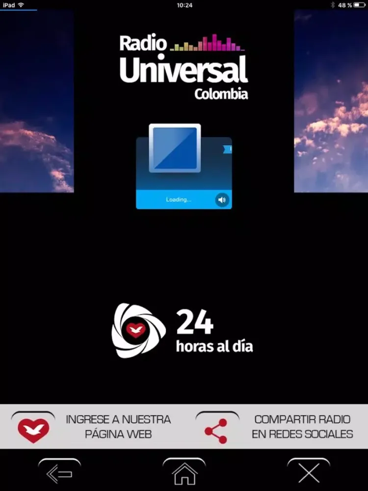 Radio Universal Colombia iPad  स्क्रीनशॉट