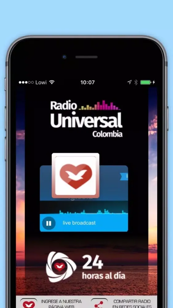 Radio Universal Colombia स्क्रीनशॉट