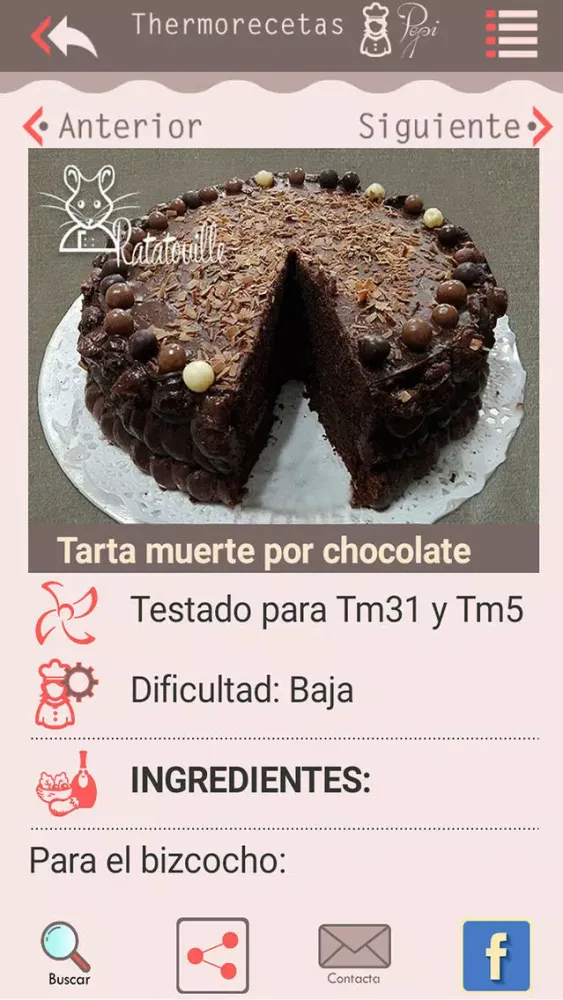 Captures d'écran de Recetas para Thermomix