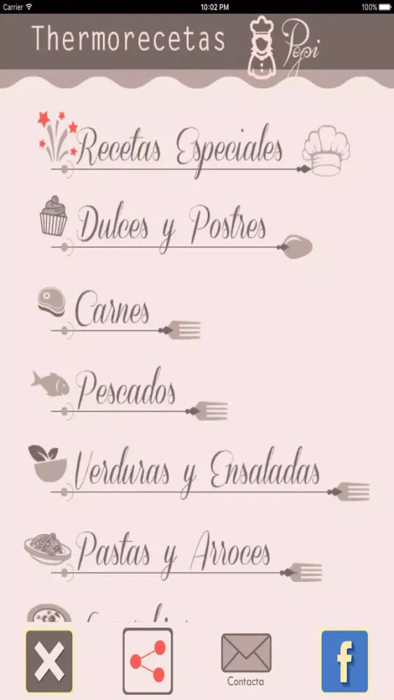 Captures d'écran de Recetas para Thermomix