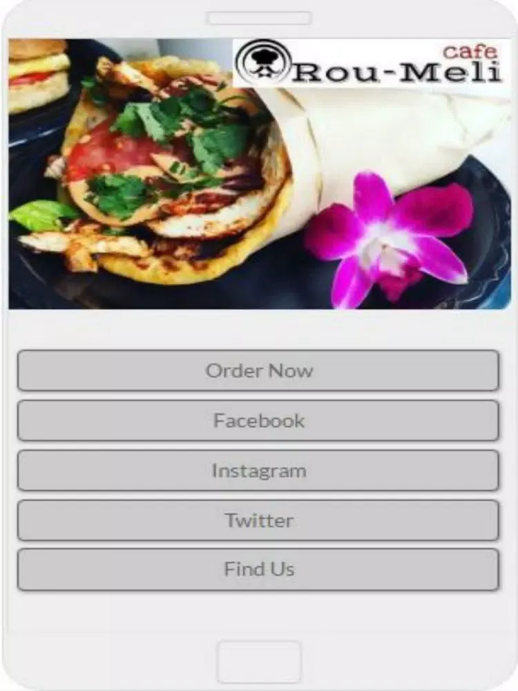 Скриншоты Rou-Meli Cafe iPad 