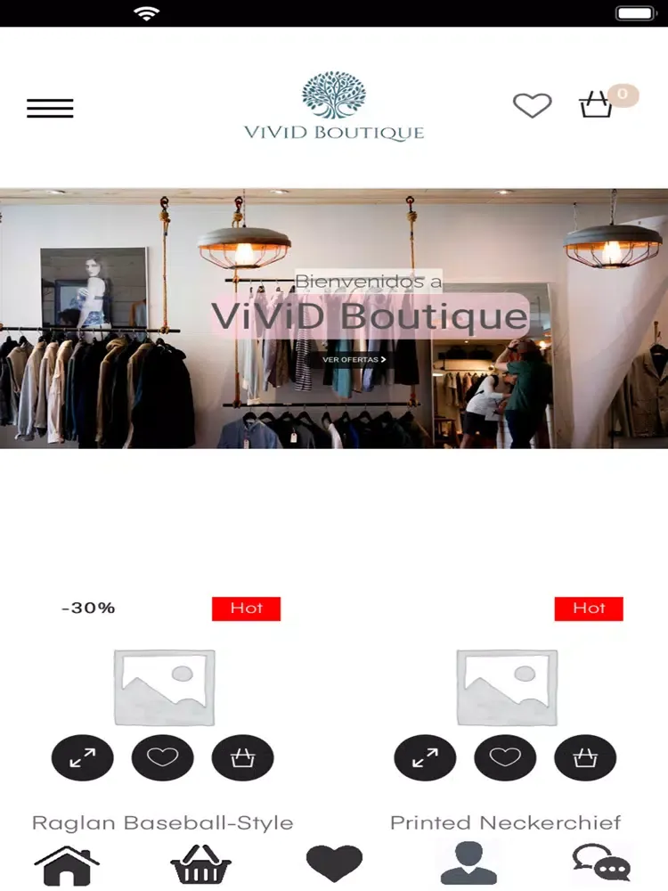 ภาพหน้าจอของ Vivid App iPad 