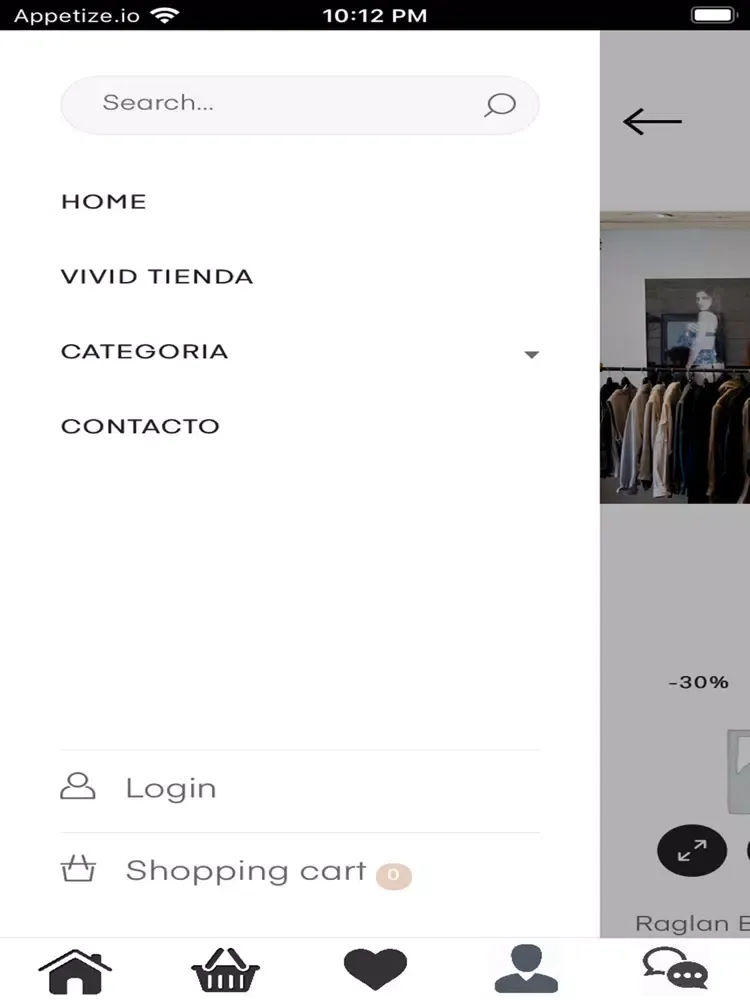 ภาพหน้าจอของ Vivid App iPad 