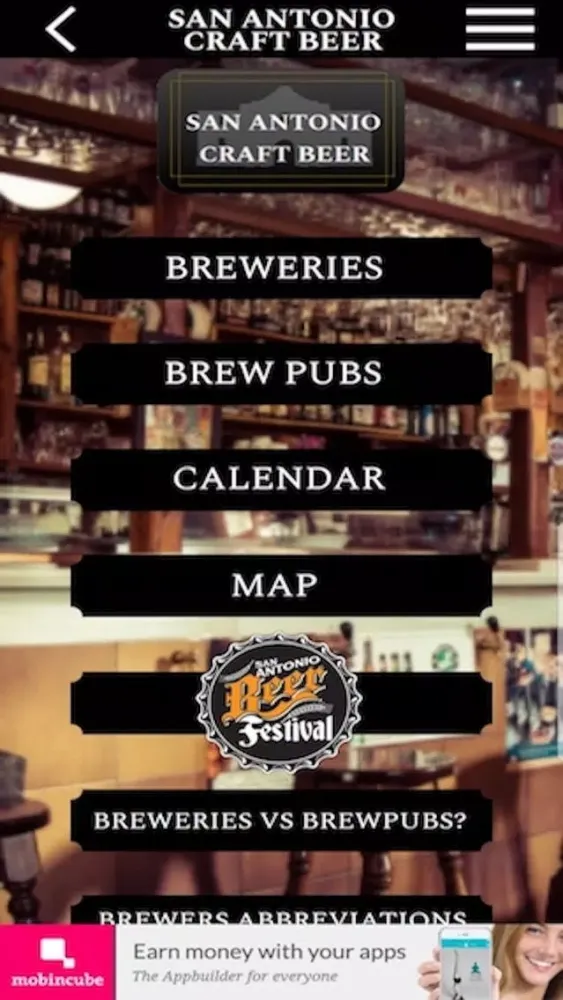 Tangkapan layar San Antonio Craft Beer