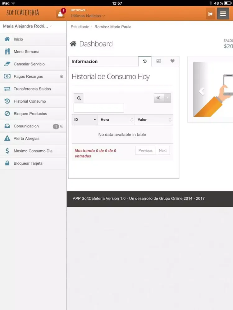 softcafeteria iPad  Screenshots