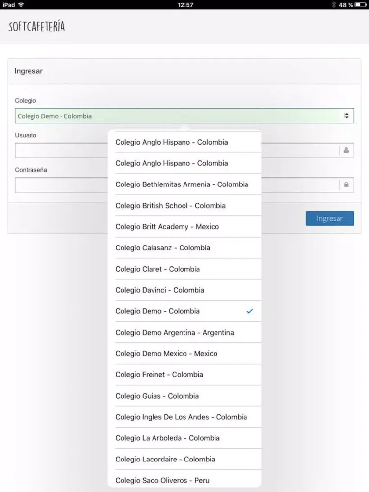 softcafeteria iPad  Screenshots