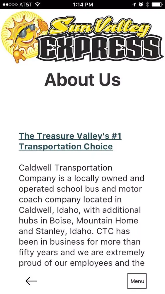 Capturas de pantalla de Sun Valley Express