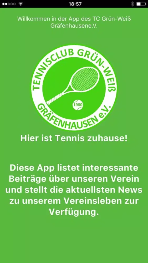 ภาพหน้าจอของ TC Grün-Weiß Gräfenhausen e.V.