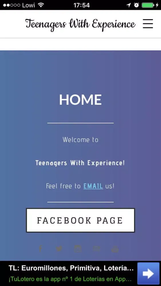 Ảnh chụp màn hình của Teenagers With Experience