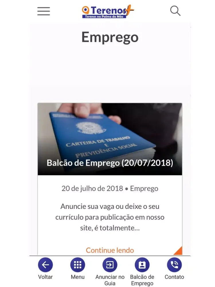 Terenos Mais (Terenos+) iPad  Screenshots