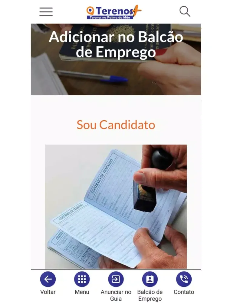Terenos Mais (Terenos+) iPad  Screenshots