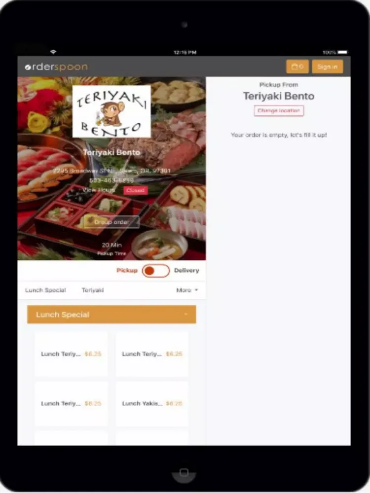 Teriyaki Bento iPad 应用截图
