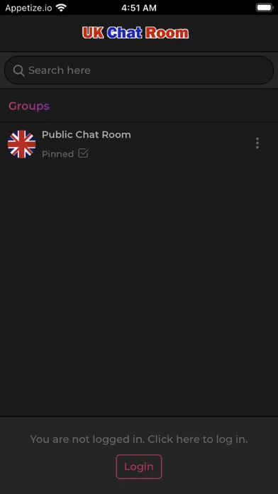 Скриншоты UK Chat Room