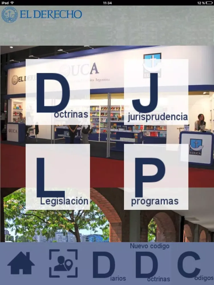 Zrzuty ekranu El Derecho Universitario iPad 