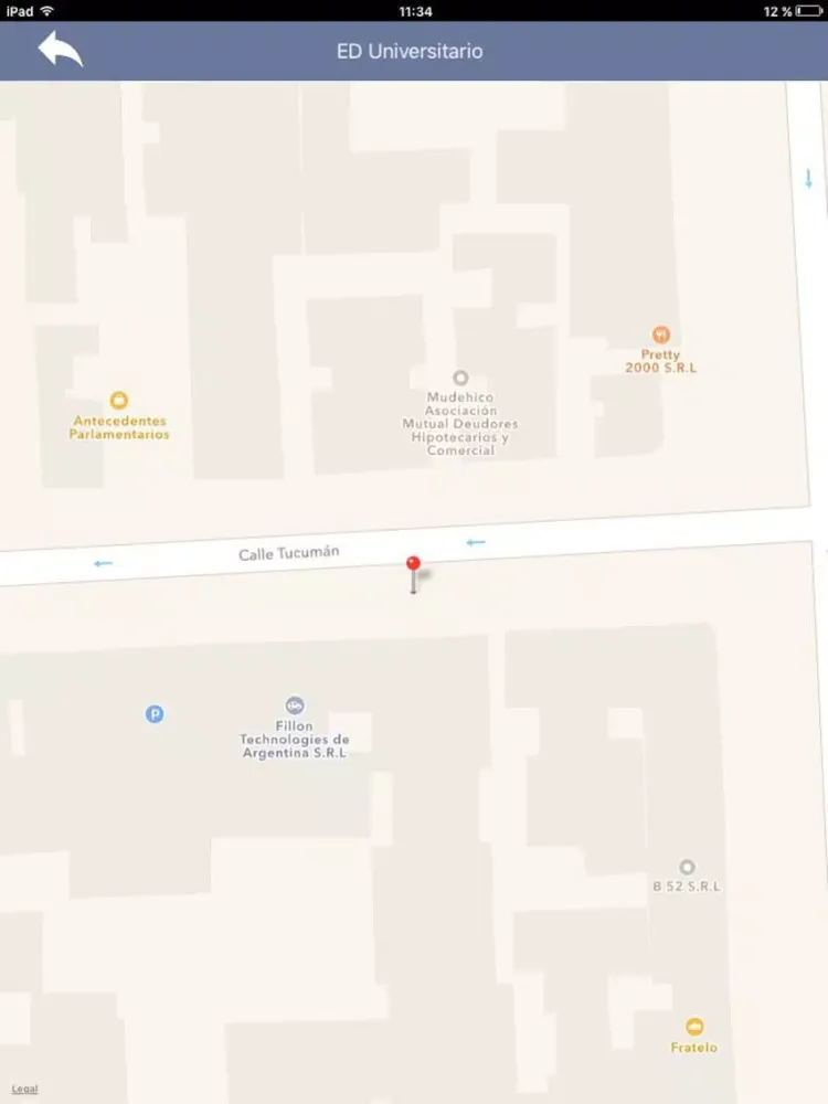 Zrzuty ekranu El Derecho Universitario iPad 