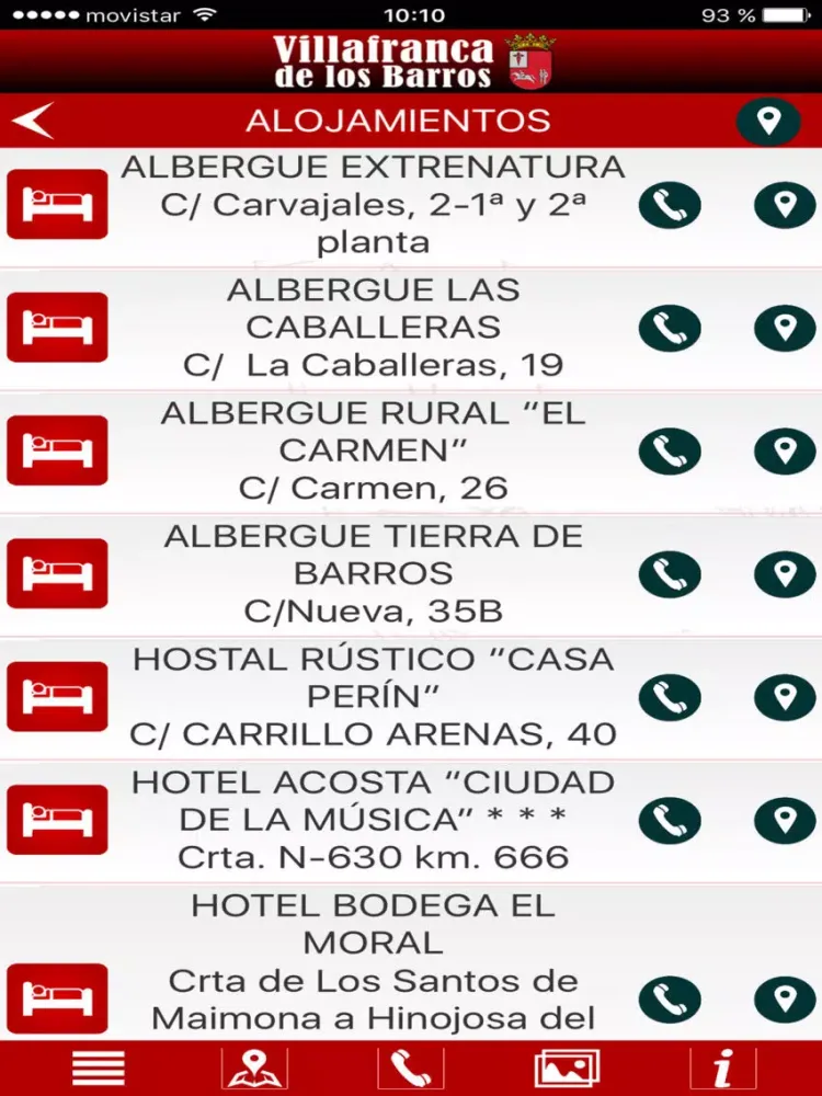 Villafranca de los Barros iPad 应用截图
