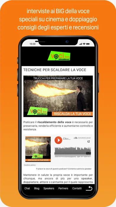 Zrzuty ekranu VOCI.fm