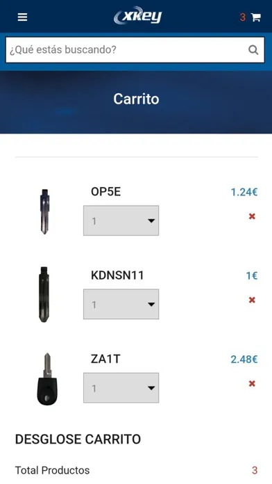 Xkey App Screenshots