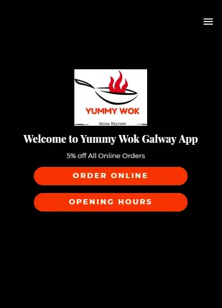 Capturas de tela do Yummy Wok