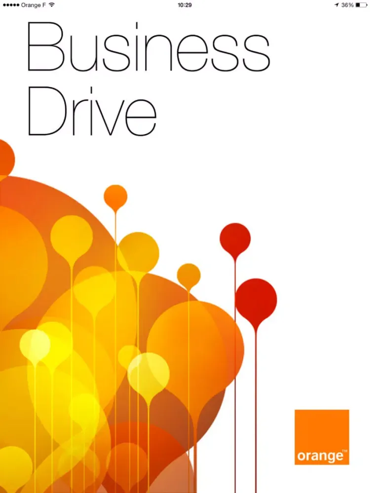 Capturas de tela do Business Drive iPad 