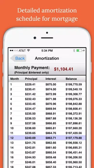 Easy Mortgages ~ Mortgage Calculator应用截图