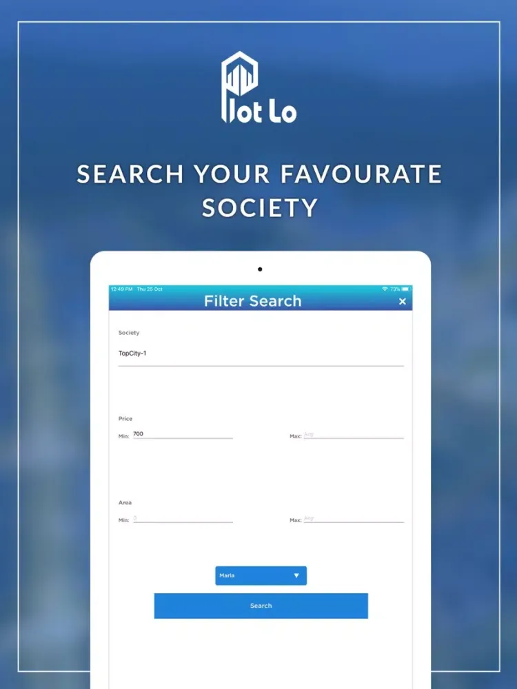 Plot Lo iPad  Screenshots