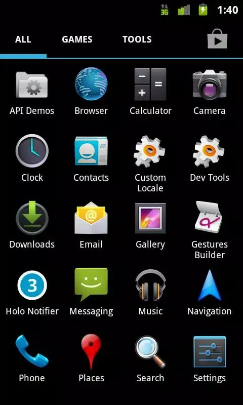 Capturas de pantalla de Holo Launcher Plus