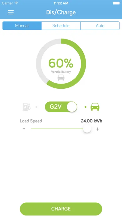 Скриншоты EV APP – Electric Vehicle Charging Controller